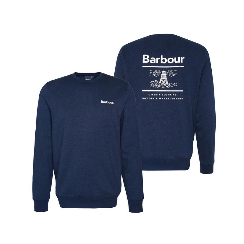 Sweat Ossett Graphic Barbour