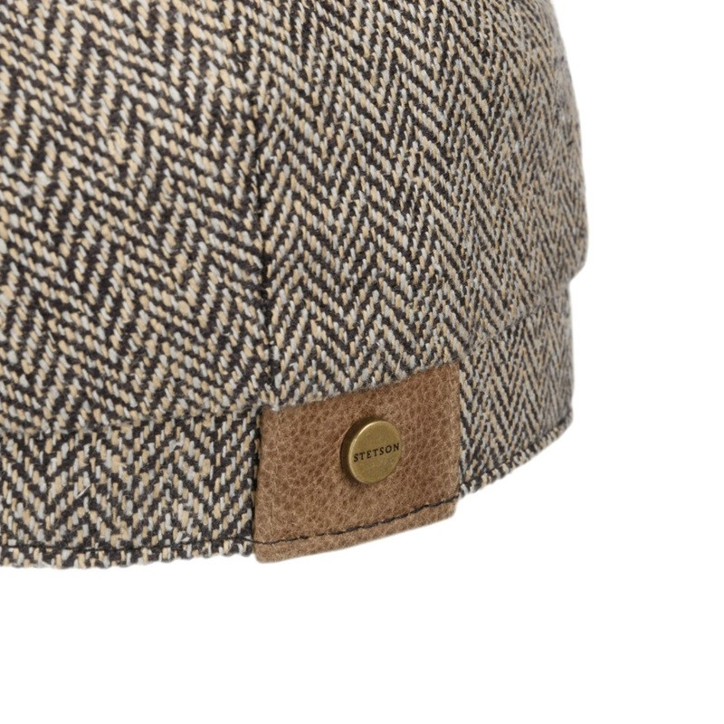 Casquette Bakerboy Hatteras en soie Stetson