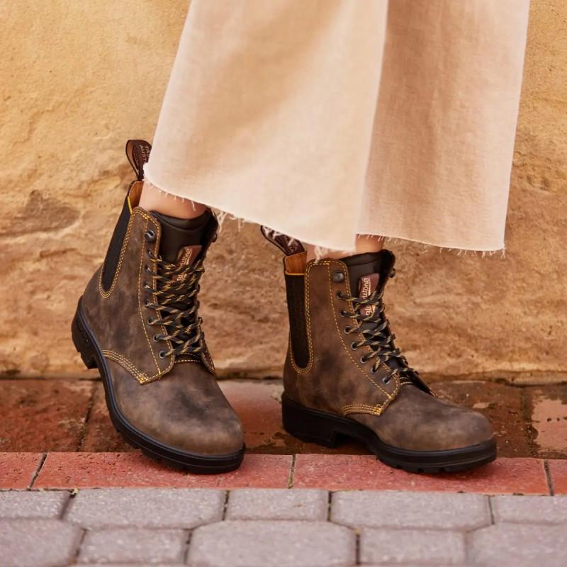 Boots Original Lace Up Elastic femme Blundstone