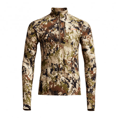 Sweat technique demi-zip Core Merino 220 Sitka