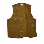 Gilet Huilé Tin Cloth Filson