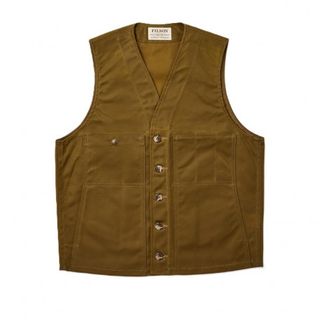 Gilet Huilé Tin Cloth Filson