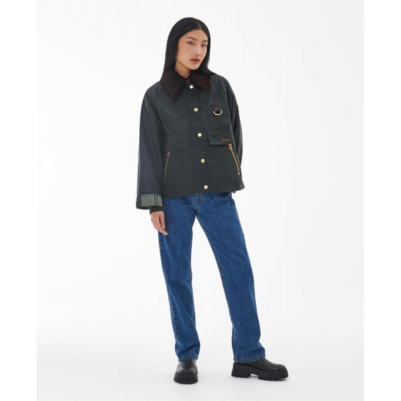 Veste huilée Catton femme Barbour