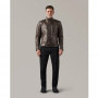 Veste en cuir Motard Brooklands Belstaff