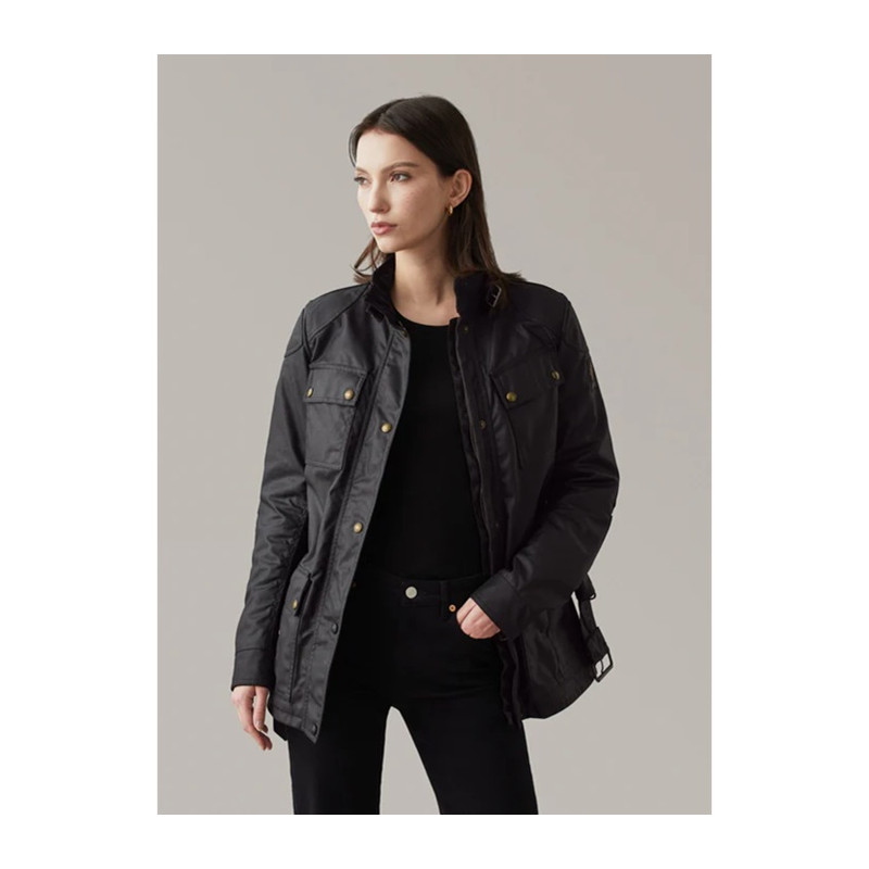 Veste Huilée Motard Trialmaster Femme Belstaff