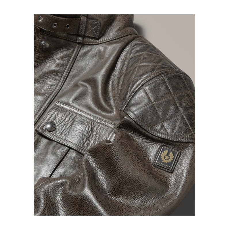 Veste en cuir Motard Brooklands Belstaff