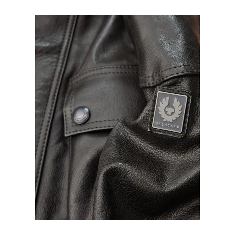 Veste en cuir Motard Trialmaster Belstaff