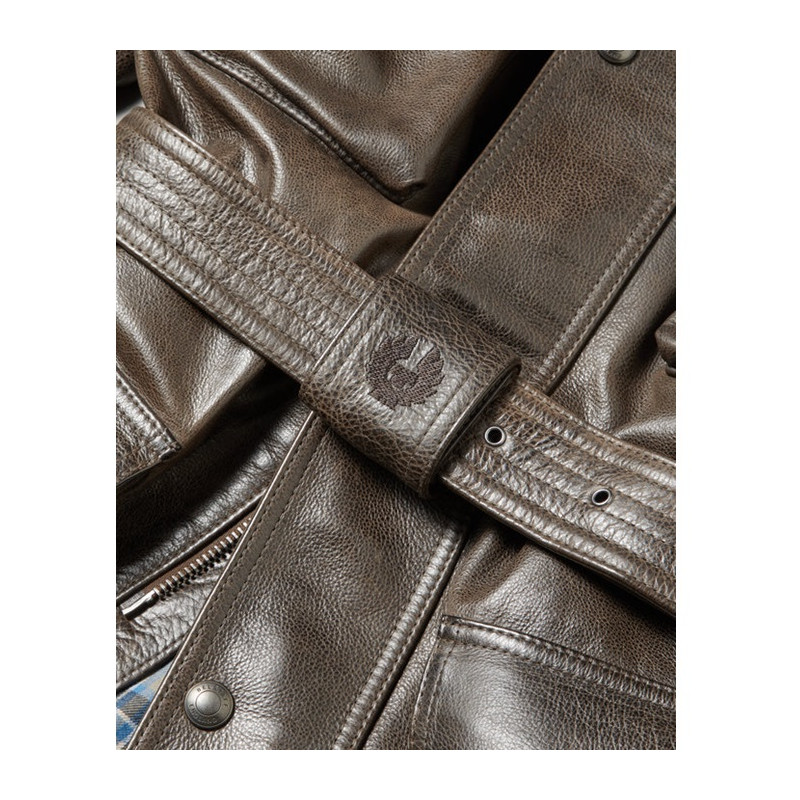 Veste en cuir Motard Trialmaster Belstaff
