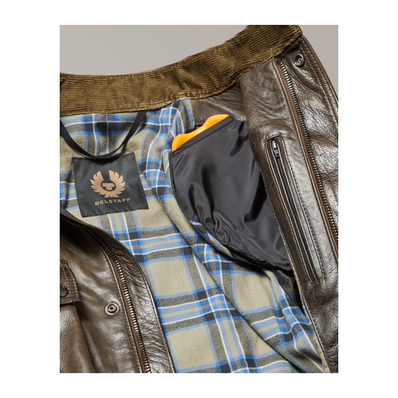 Veste en cuir Motard Trialmaster Belstaff