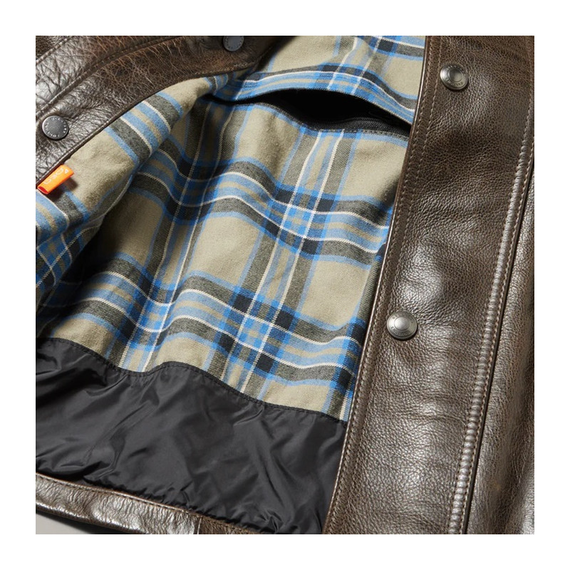 Veste en cuir Motard Trialmaster Belstaff
