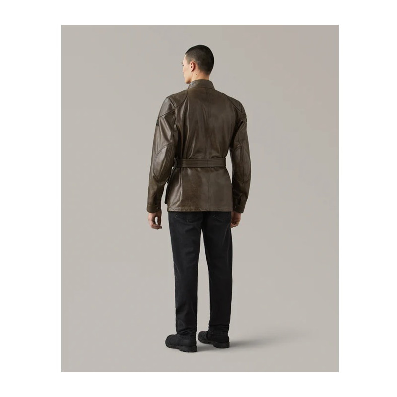 Veste en cuir Motard Trialmaster Belstaff