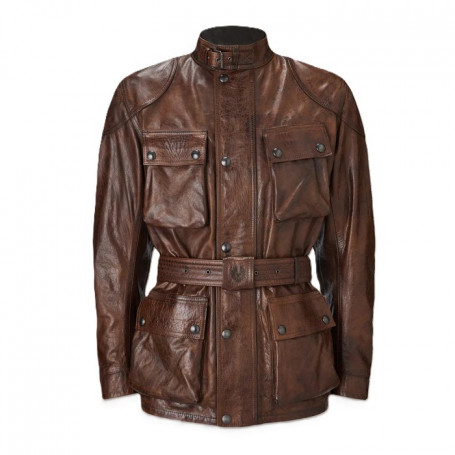 Veste en cuir Motard Trialmaster Belstaff
