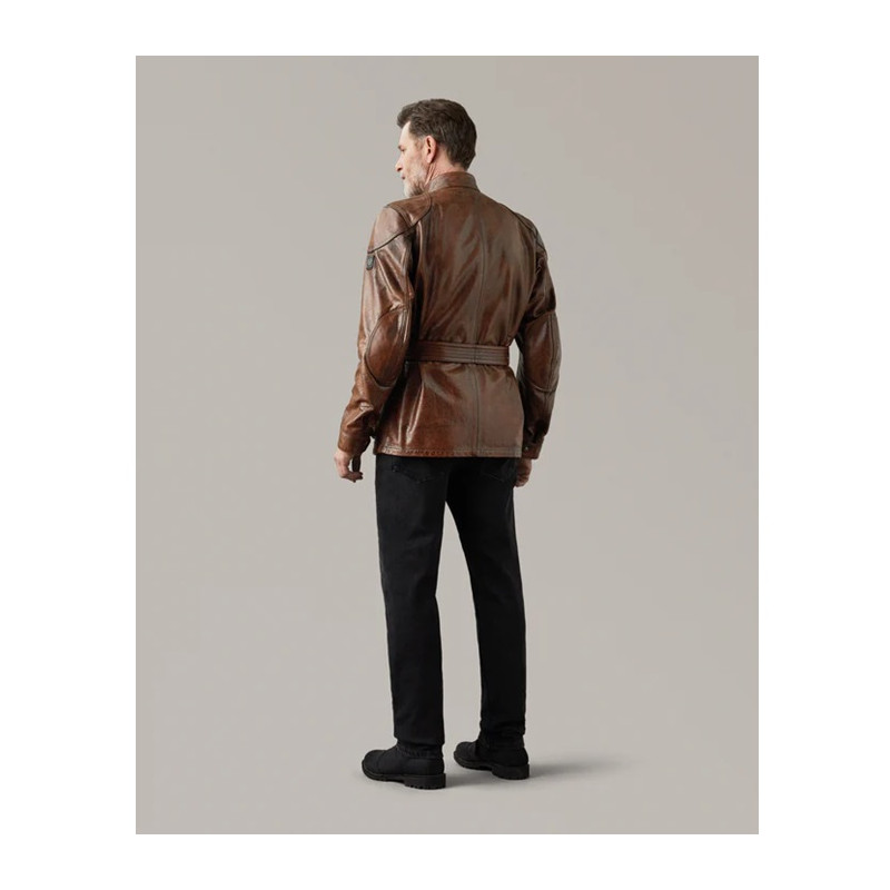 Veste en cuir Motard Trialmaster Belstaff