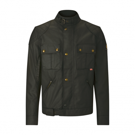 Geolied Jas Biker Brooklands Belstaff