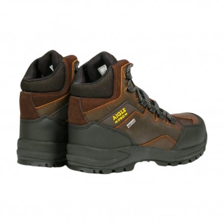 Chaussures de sécurité en cuir AIGLE Nassio MTD MID S3 étanche et respirante | Leroy Merlin