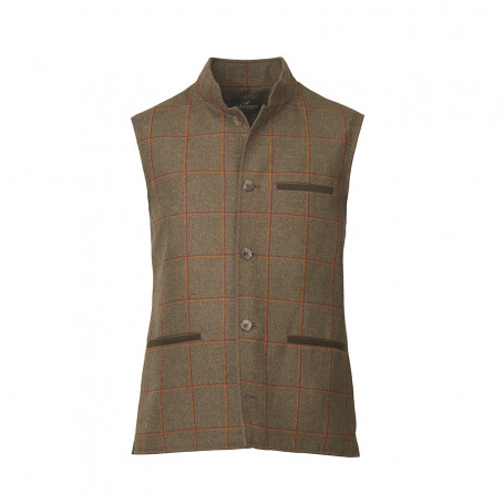 Gilet Habillé en Tweed Clyde Fife Laksen