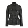 Veste en Cuir Trialmaster Femme Belstaff