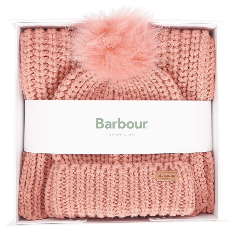 Ensemble écharpe et bonnet Saltburn Barbour