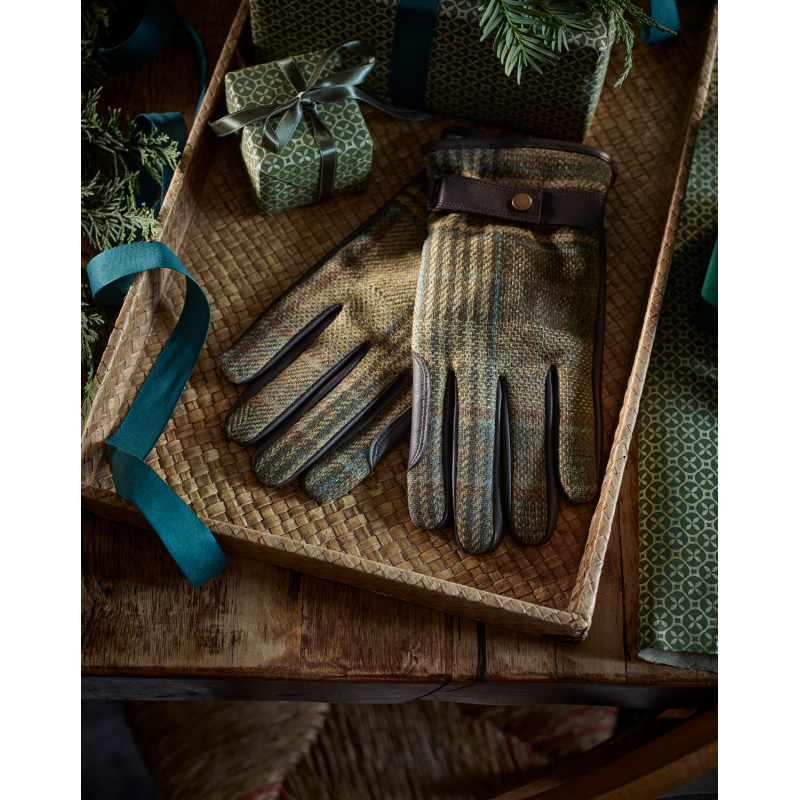 Gants en tweed Deveron Barbour