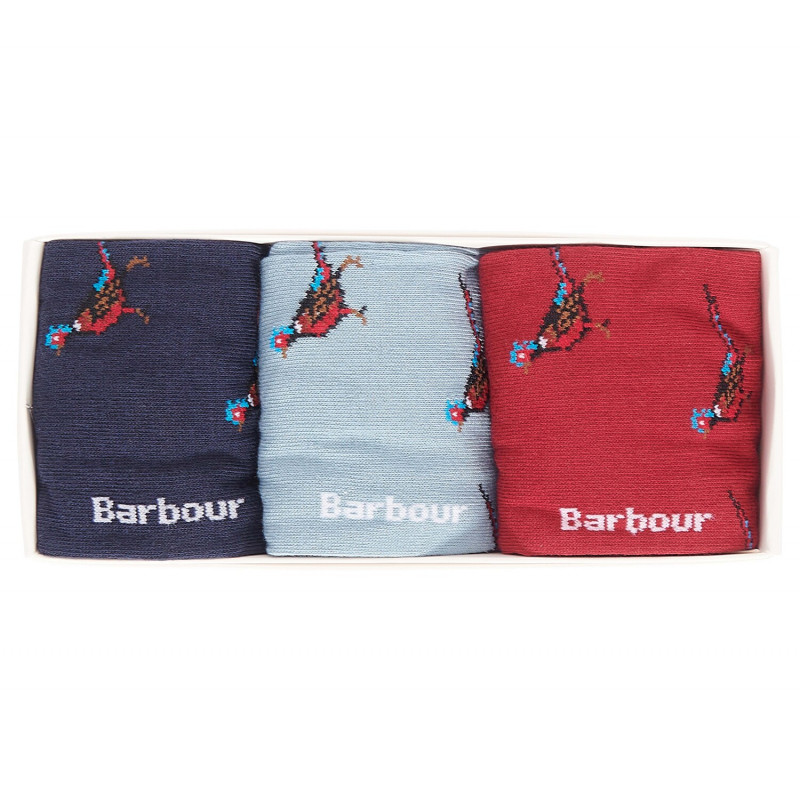 Coffret chaussettes faisans Barbour