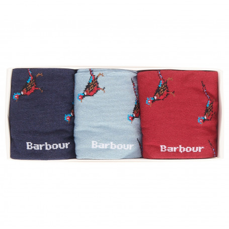 Coffret chaussettes faisans Barbour