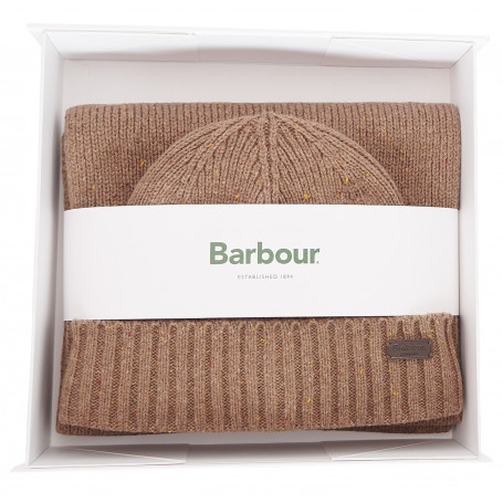 Coffret bonnet et écharpe Carlton Barbour