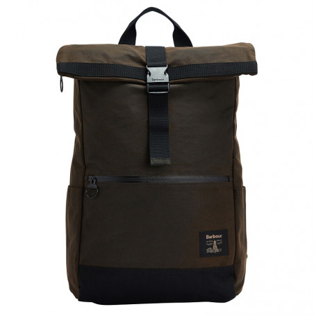Sac à dos huilé Field Foldover Top Barbour