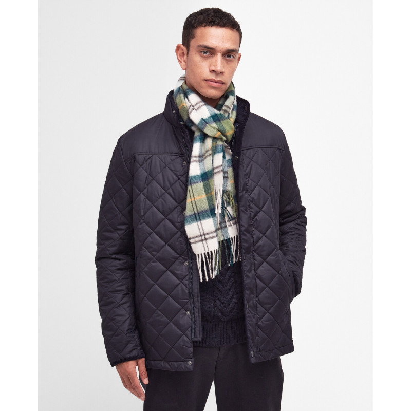 Écharpe en laine et cachemire tartan Barbour