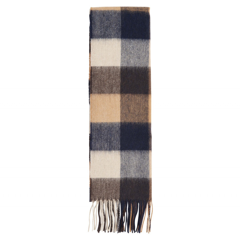 Echarpe Tattersall en laine Barbour