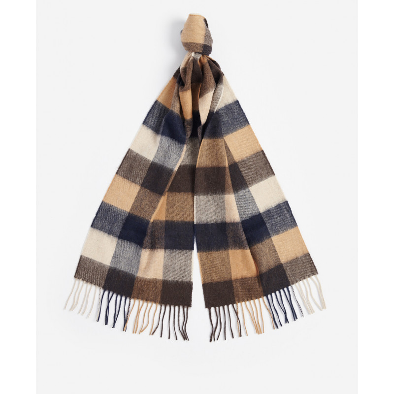 Echarpe Tattersall en laine Barbour