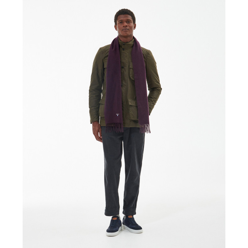 Echarpe Plain en laine Barbour
