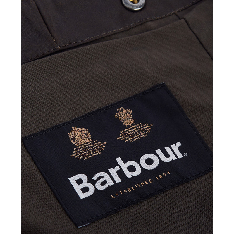 Capuche huilée doublure unie Barbour