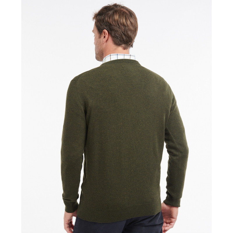 Pull en laine Essential Col V Barbour