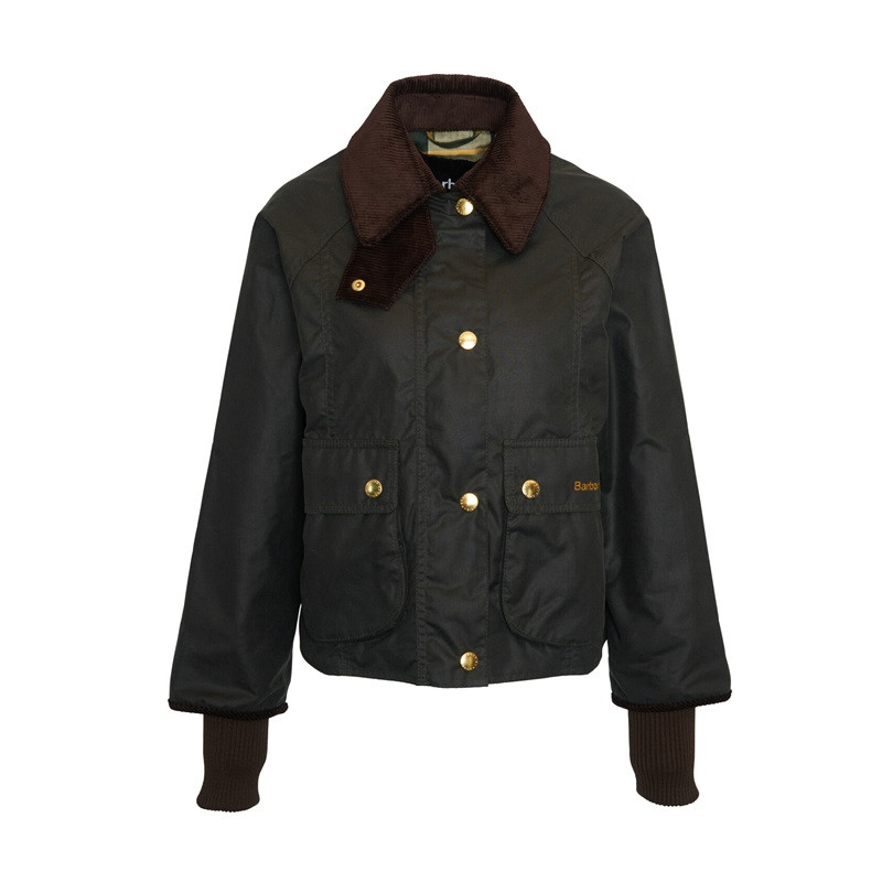 Veste Courte Huilée Beadnell Femme Barbour