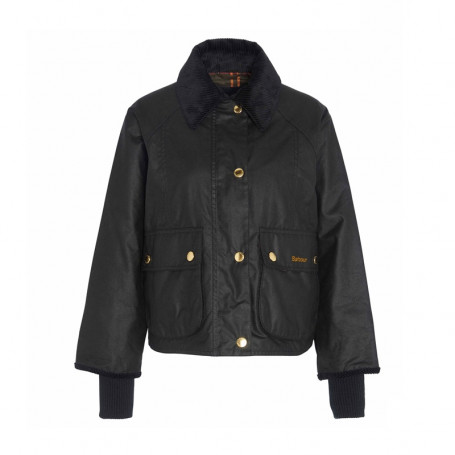 Veste Courte Huilée Beadnell Femme Barbour