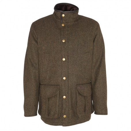 Manteau en tweed Hereford Barbour