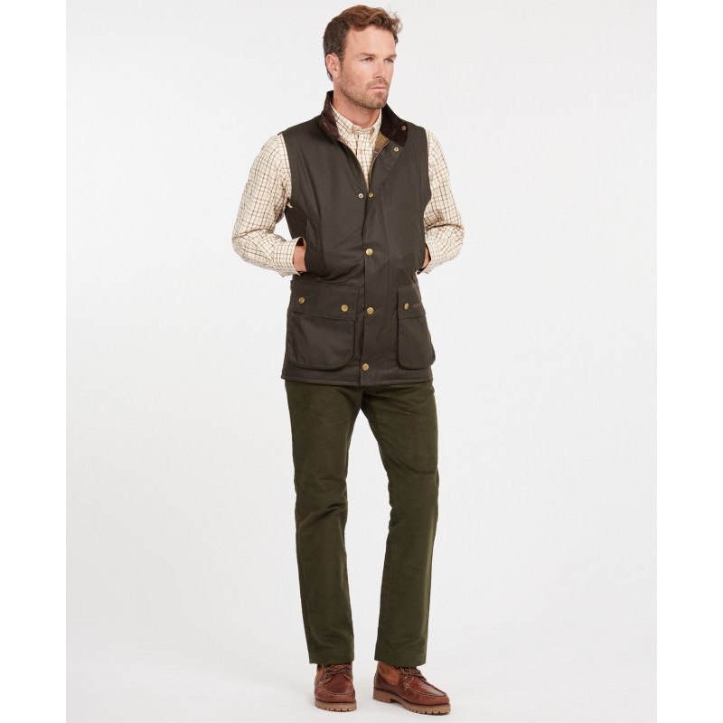 Gilet huilé Westmorland Barbour