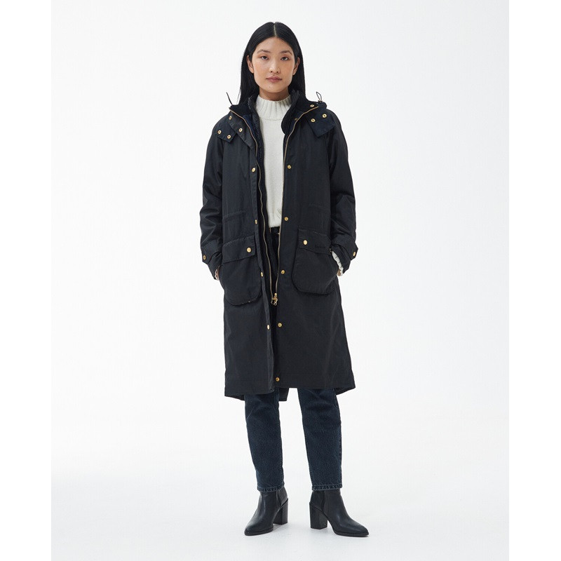 Parka huilée longue Cannich femme Barbour