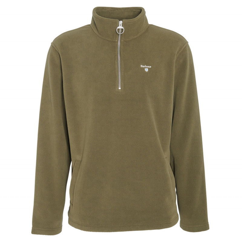 Polaire col zippé Essentials Barbour