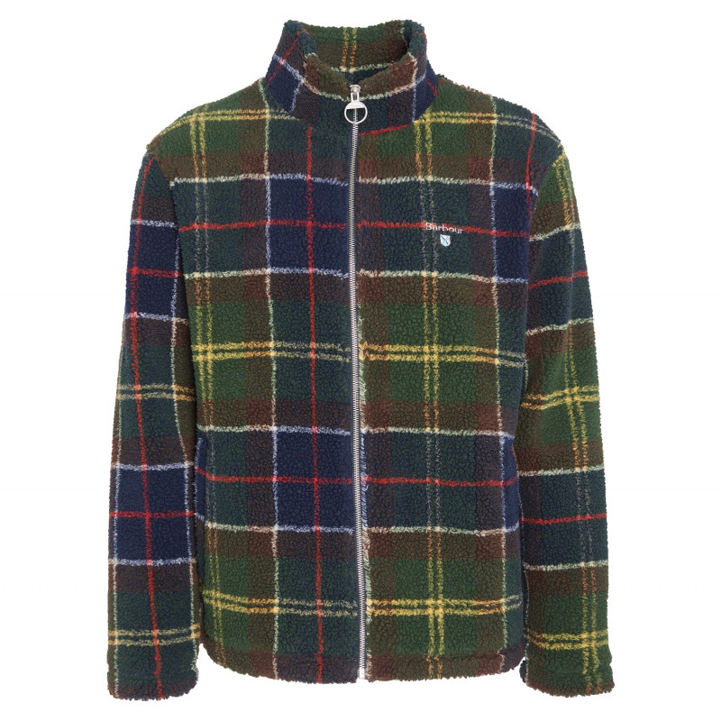Veste Polaire Tartan zippée Barbour