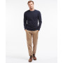 Pull en laine Essential col rond Barbour