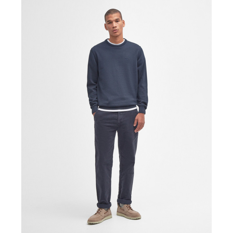 Pull Pima col rond Barbour
