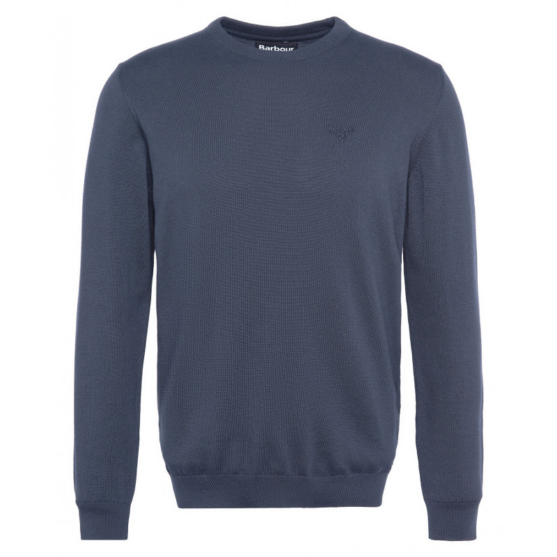 Pull Pima col rond Barbour