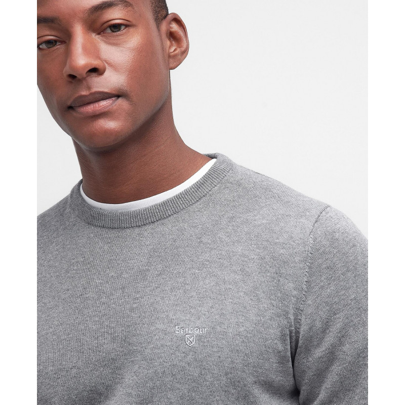 Pull Pima col rond Barbour