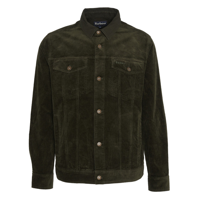 Surchemise en velours Barbour