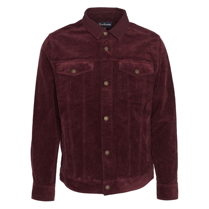 Surchemise en velours Barbour