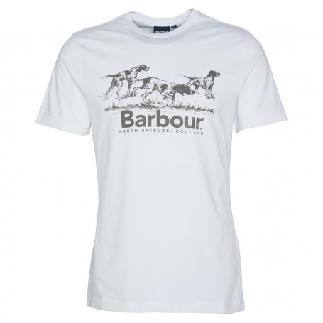 T-shirt Field Dog Graphic Barbour