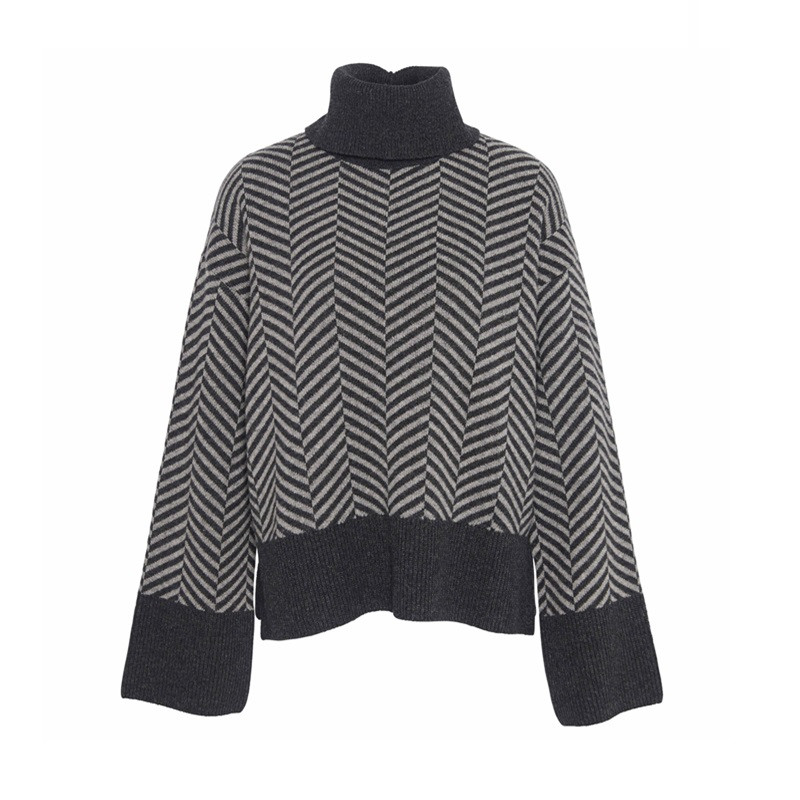 Pull Col Roulé Aubrey Femme Barbour