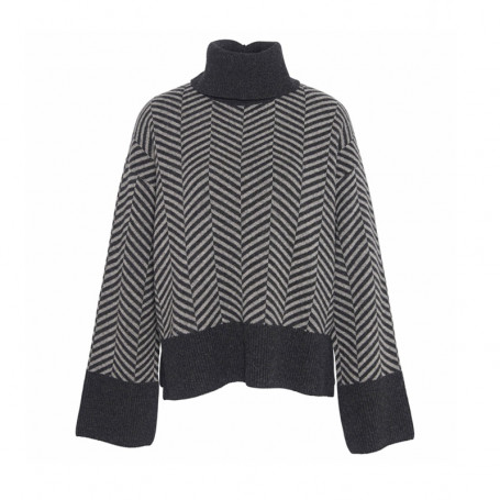 Pull Col Roulé Aubrey Femme Barbour