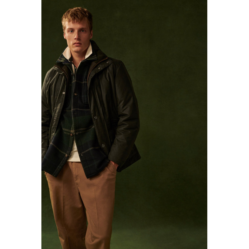 Veste huilée Falstone Barbour